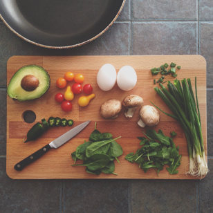 meal being prepared